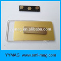 Plastic magnet name plates, reusable magnetic plastic nameplates magnetic logo badge